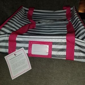 Thirty one rectangular insulated carrier